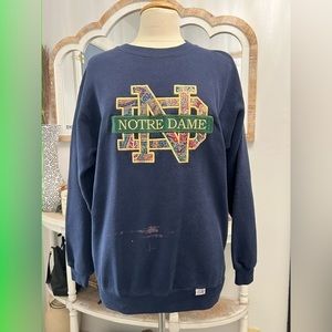 VINTAGE NOTRE DAME‎ SWEATSHIRT